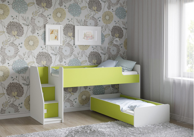 Детская выкатная кровать Легенда К402.41 в Красноуфимске